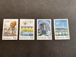 Nobelpristagare Kemi facit nr 1533-1536 i stämplad sats