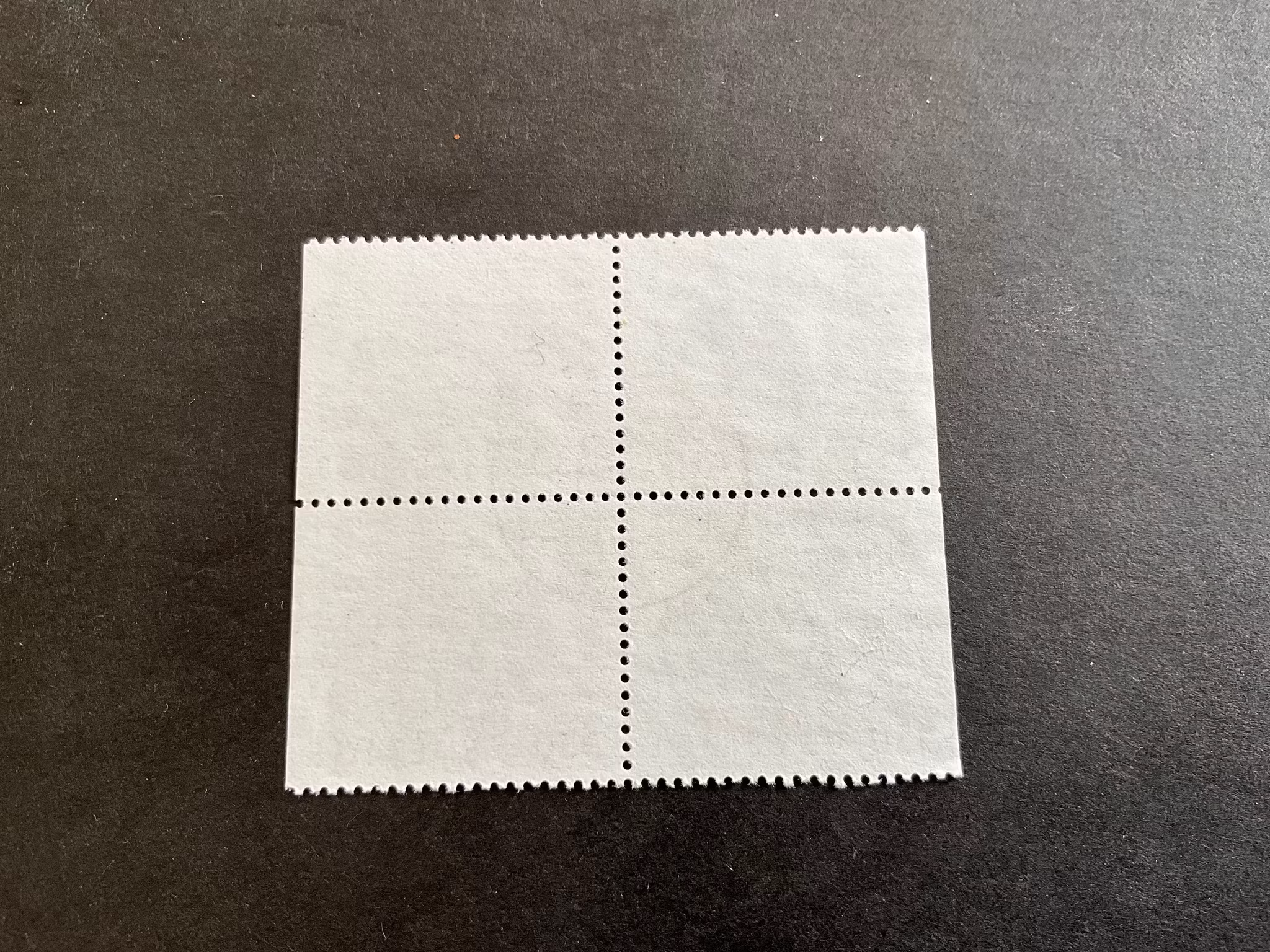 Europa XVIII facit nr 1558 SX i stämplat 4-block