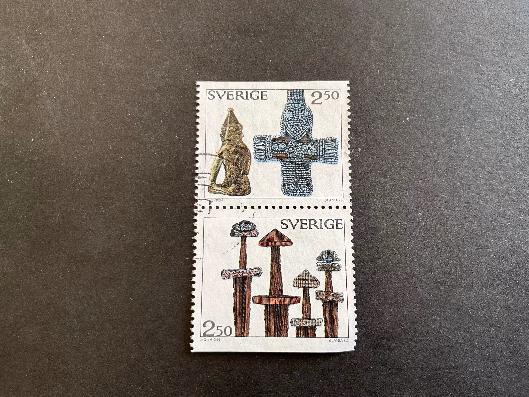 Vikingar facit nr 1616 SX stämplat par