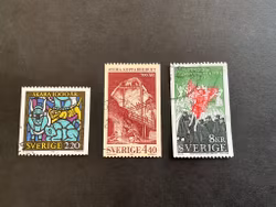 Jubileer facit nr 1509-1511 stämplad sats