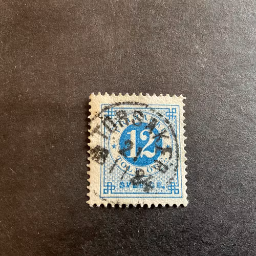 Ringtyp T 13 facit 32 praktstämplat TORSÅKER