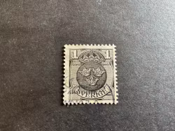 Lilla riksvapnet facit nr 71 cx stämplat märke