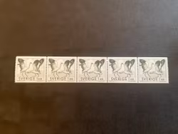 Trandans facit nr 621 postfriskt 5-strip