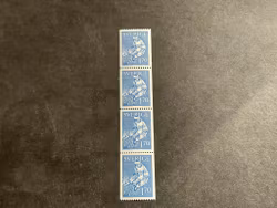 VM i ishockey facit nr 543 i postfriskt 4-strip