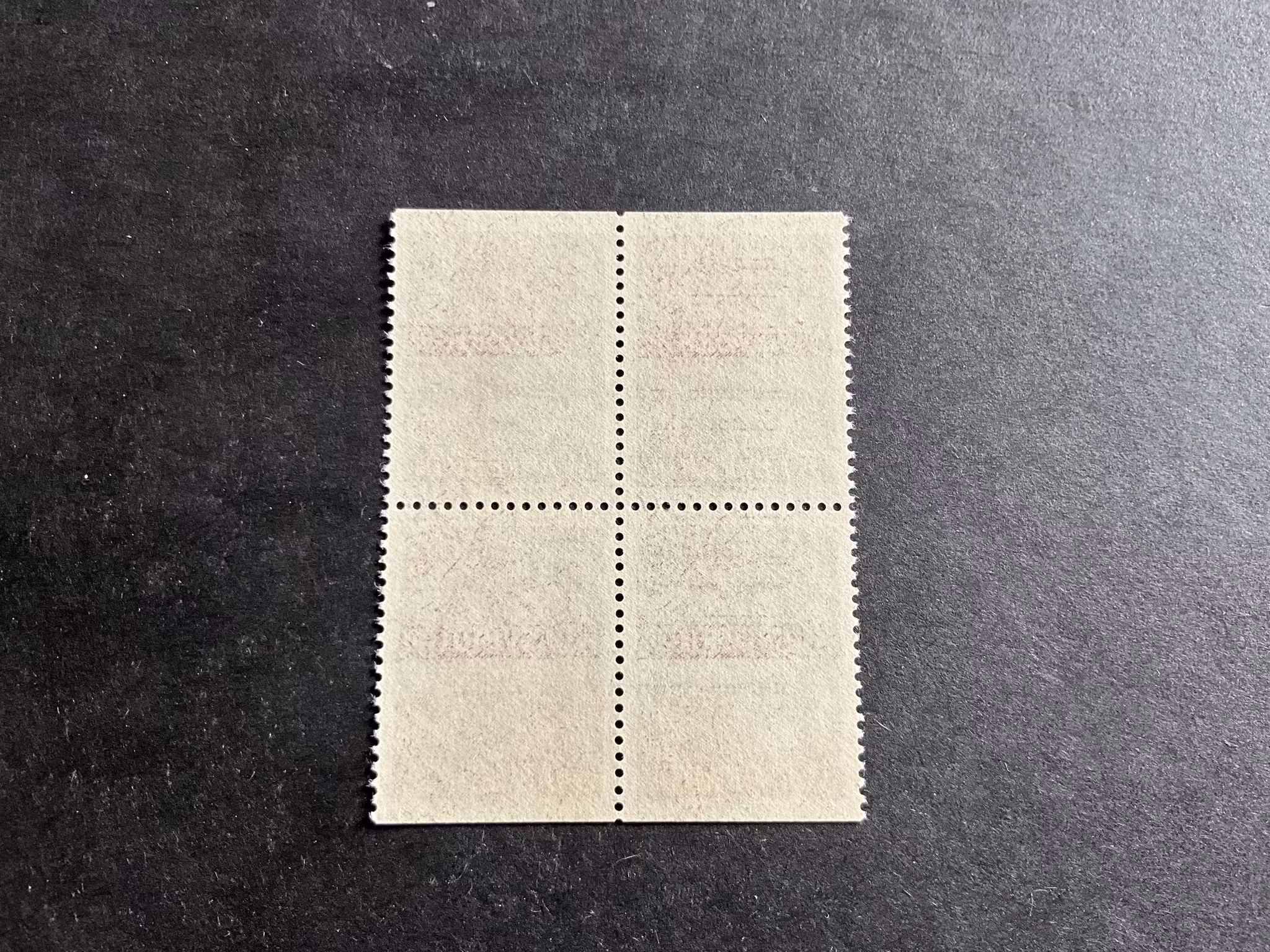 Pilo facit nr 522 BB i postfriskt 4-block