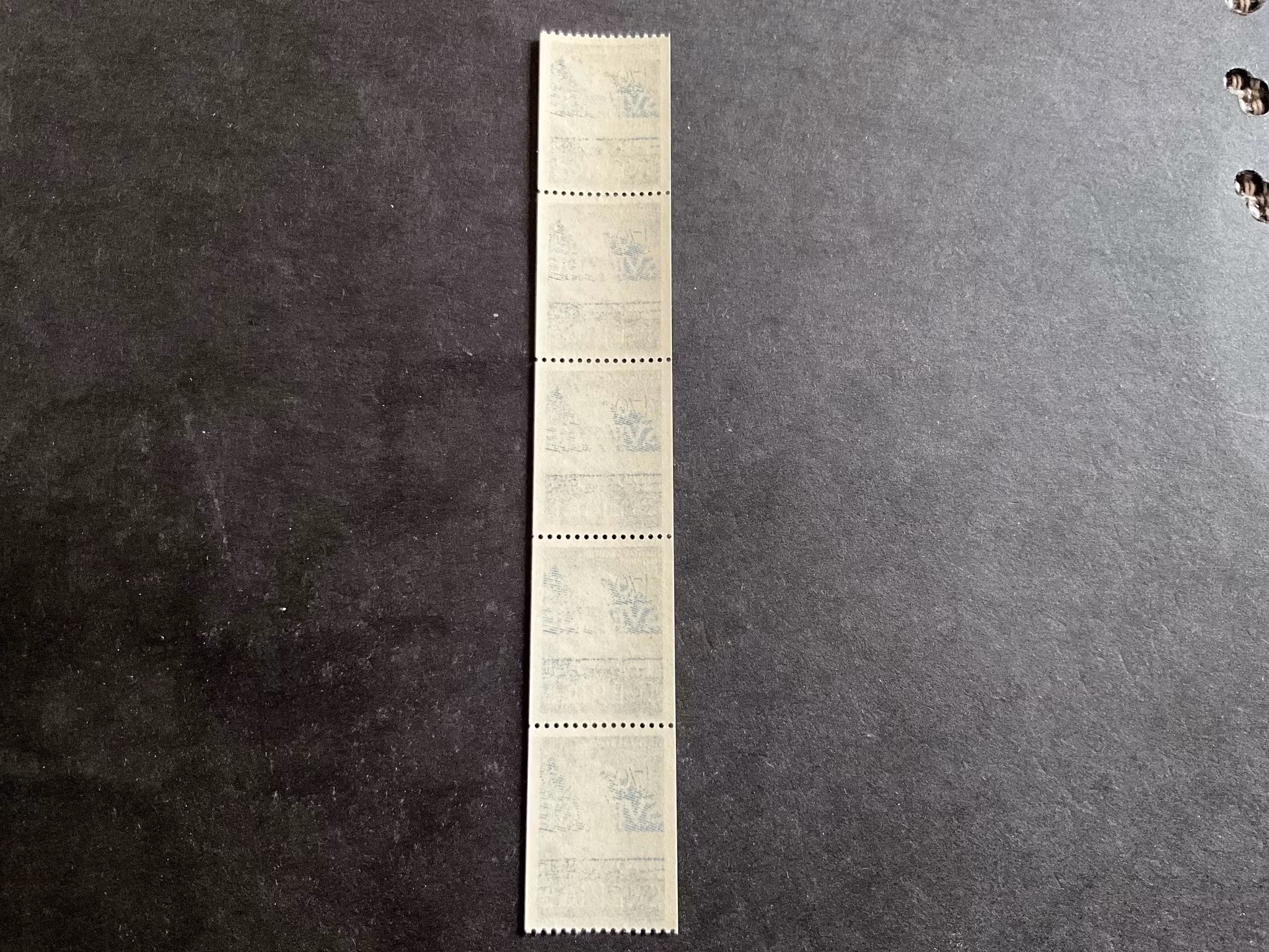 Branting facit nr 520 i postfriskt 5-strip