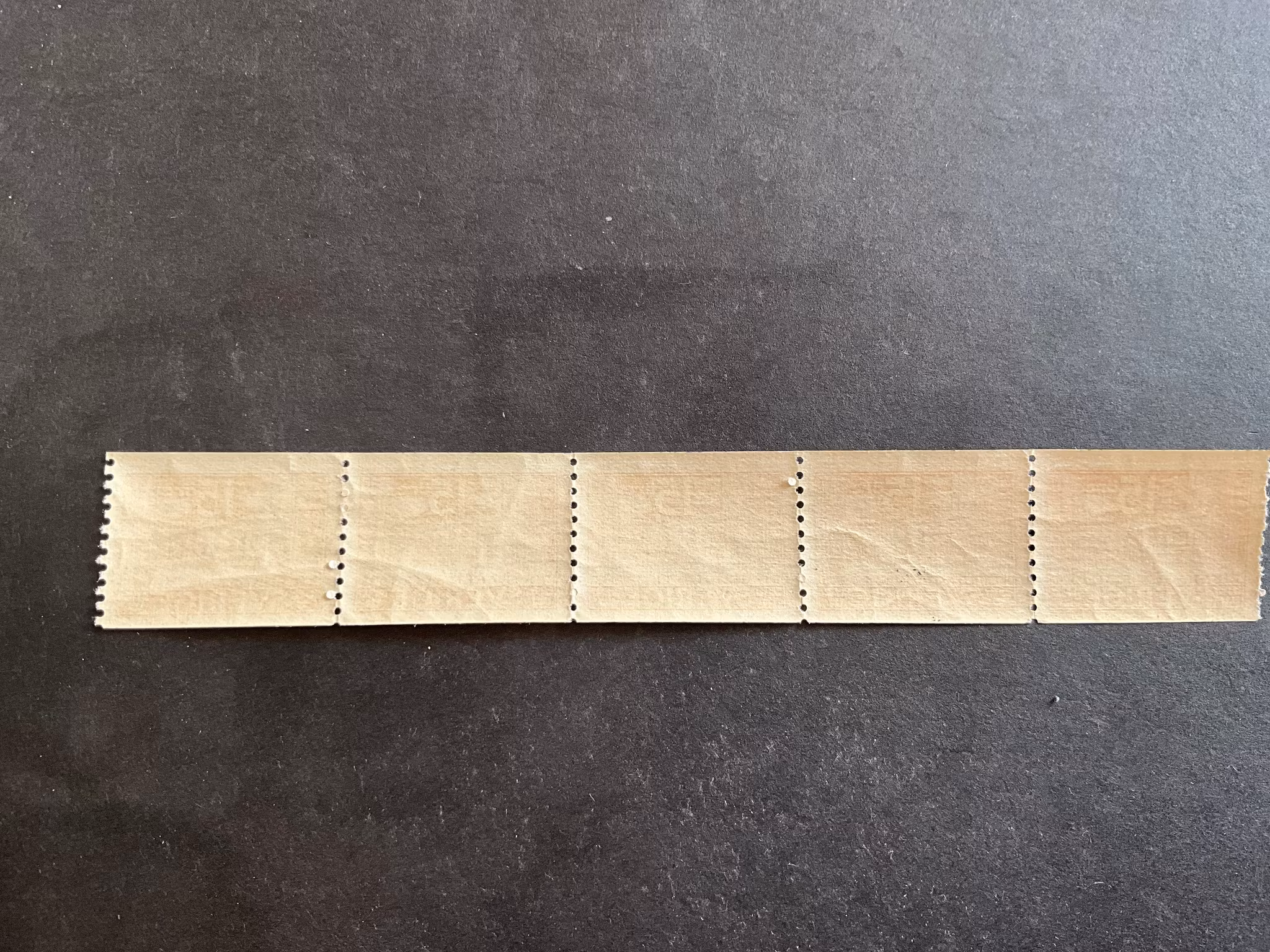 Riksdagen facit nr 242 A i postfriskt 5-strip
