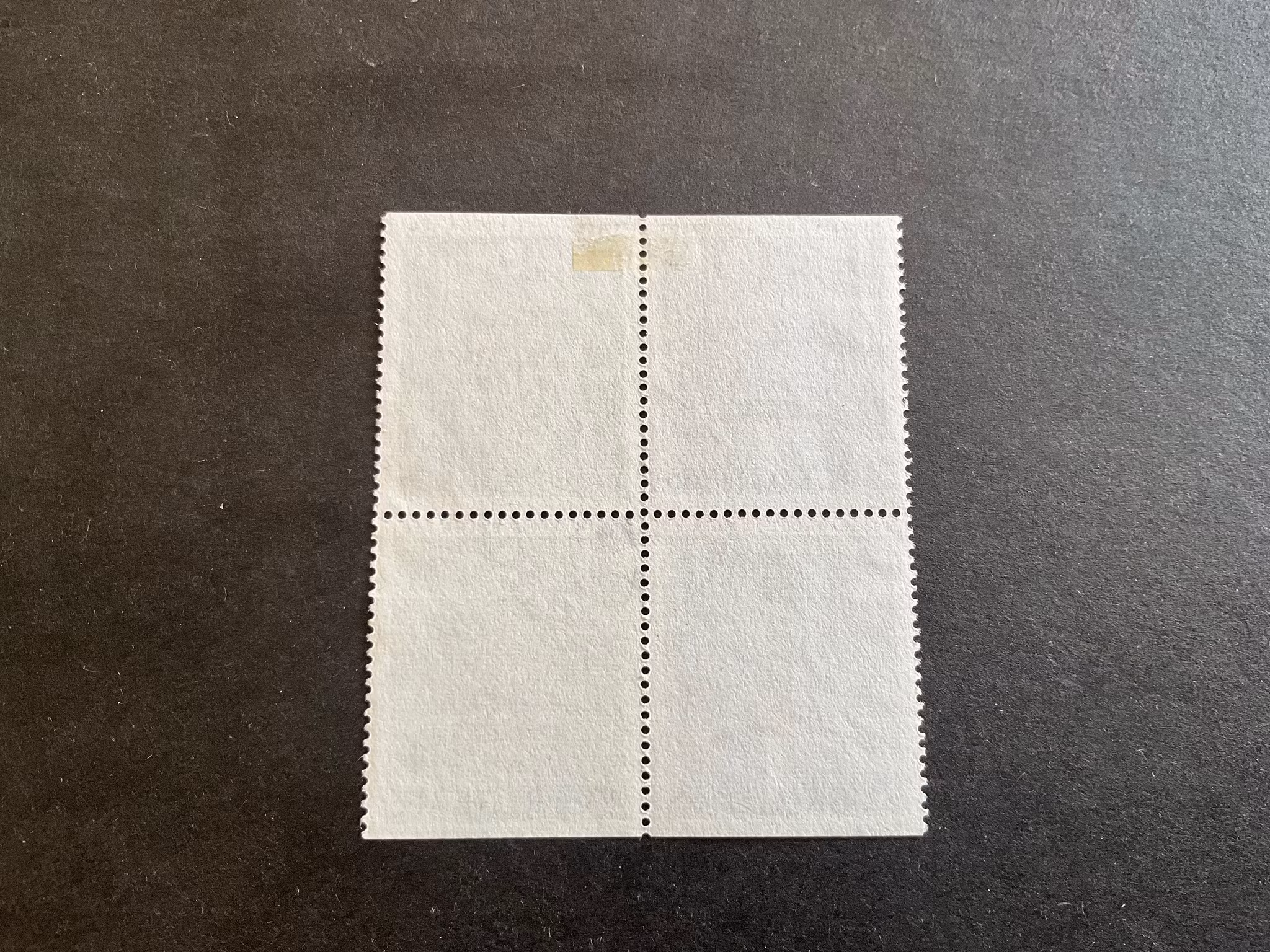 Riksregalierna facit nr 740+741 i stämplat 4-block