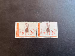 Svenska sagor facit nr 674 BB stämplat par