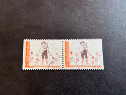 Svenska sagor facit nr 674 BB stämplat par