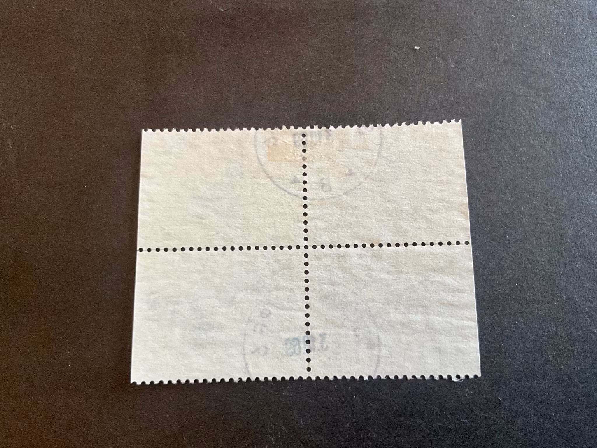 Bruno Liljefors djur facit nr 642 +643 BB i stämplat 4-block