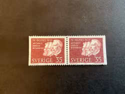 Nobelpris 1908 facit nr 647 BB stämplat par