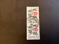 Vildblommor facit nr 630 BB stämplat par