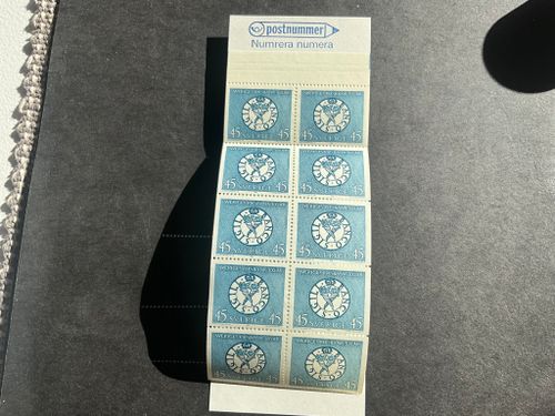 Sveriges riksbank postfriskt H 203 postfriskt häfte