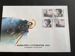 Nobelpris litteratur facit nr 1818-1819 FDC