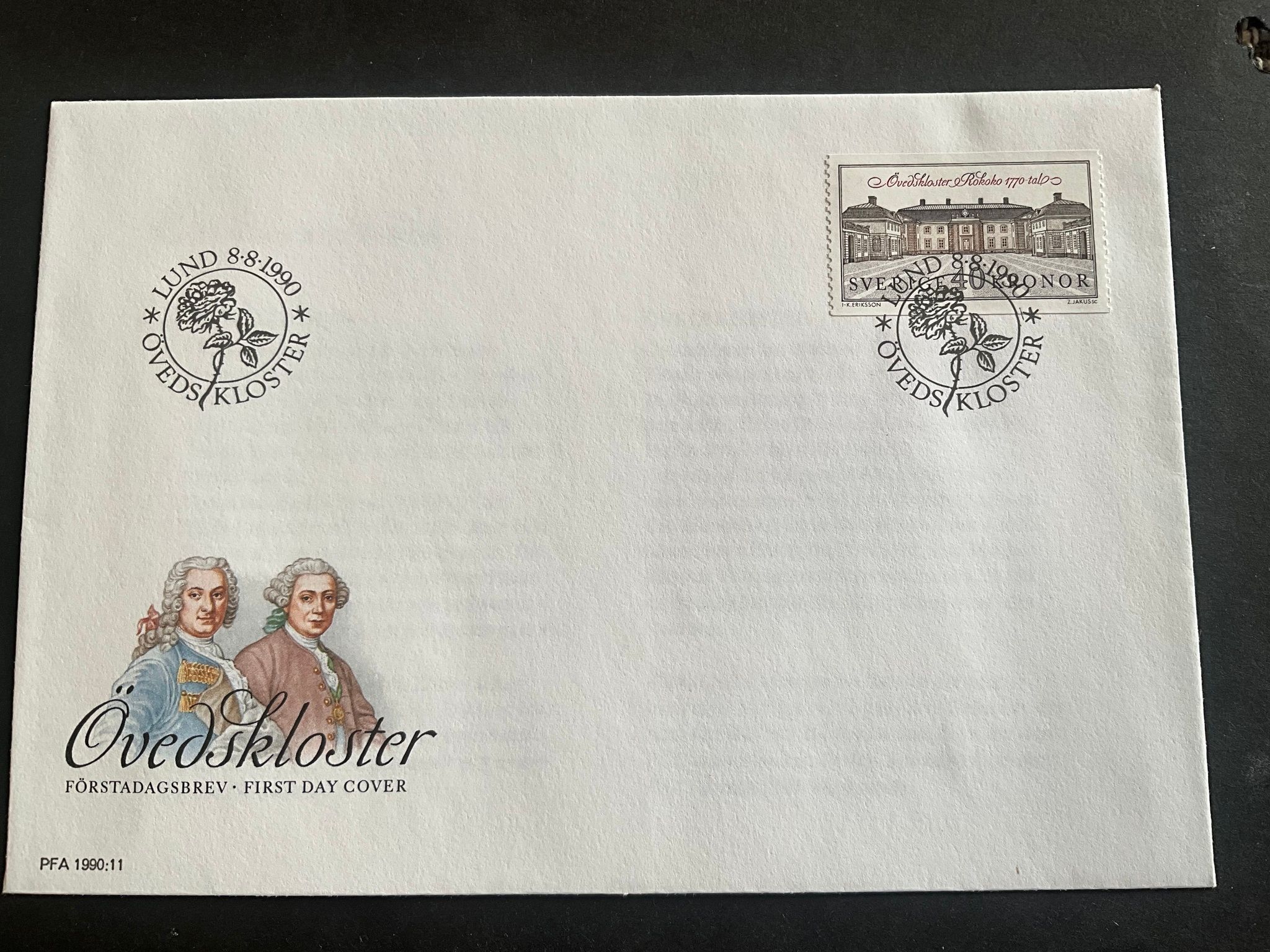 Övedskolster facit 1646 FDC