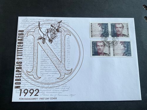 Nobelpristagare 1192 facit nr 1769-1770 FDC