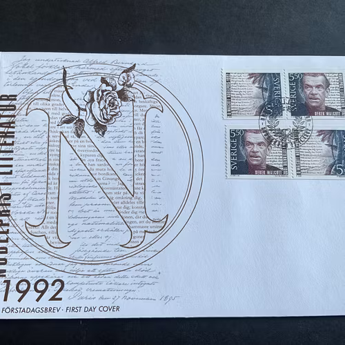 Nobelpristagare 1192 facit nr 1769-1770 FDC