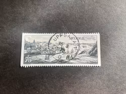 Gustaviansk konst facit nr 787 praktstämplat UPPSALA 1