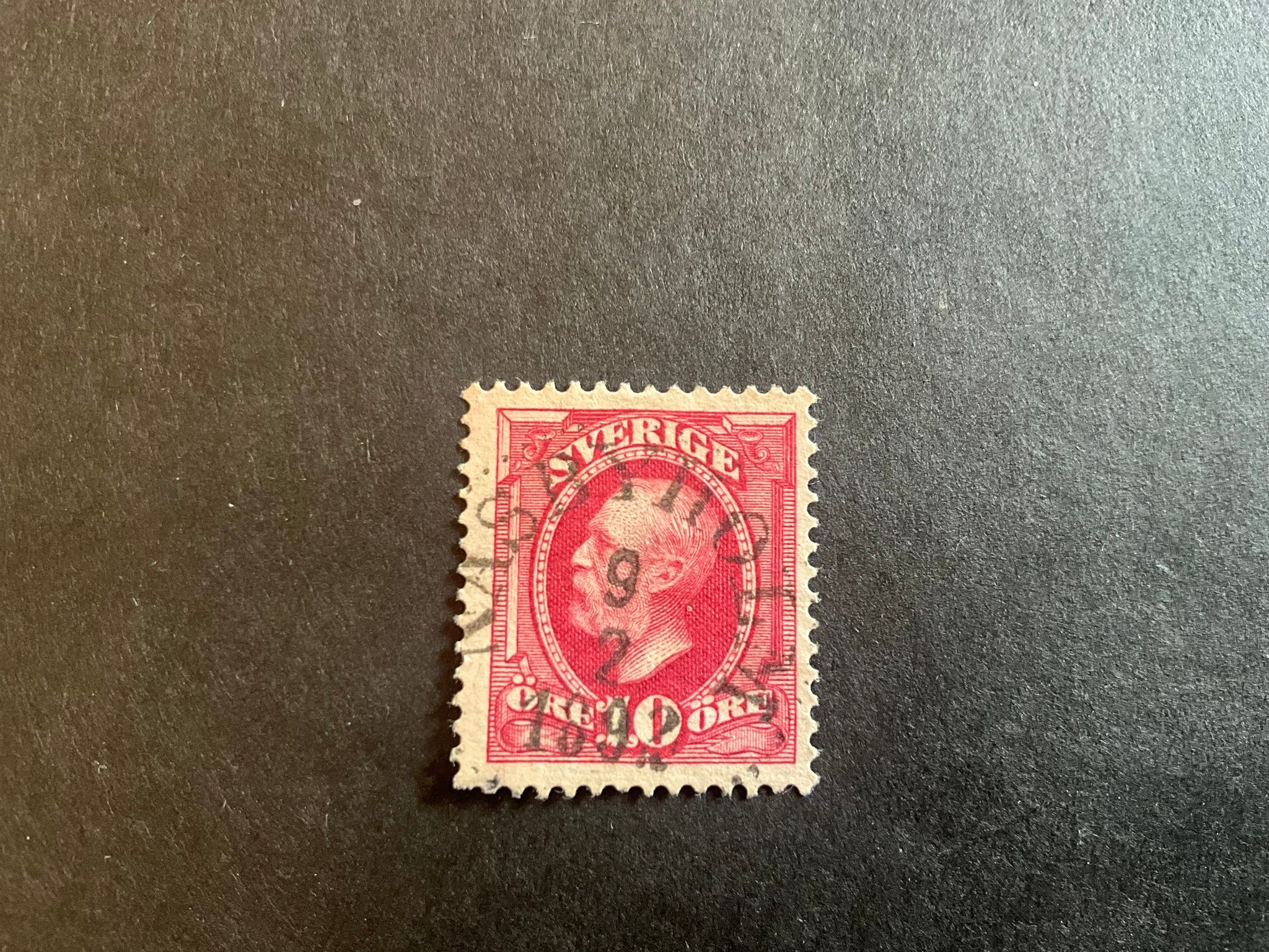 Oscar II facit 54 praktstämplat NÄSBYHOLM