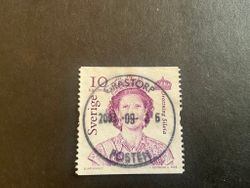 Drottning Silvia facit nr 2383 lyxstämplat GRÄSTORP