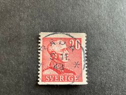 Gustaf V profil höger facit 276 A praktstämplat RÅDA