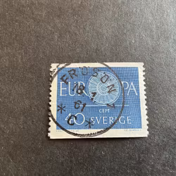 Europa I facit nr 517 praktstämplat FRÖSÖN