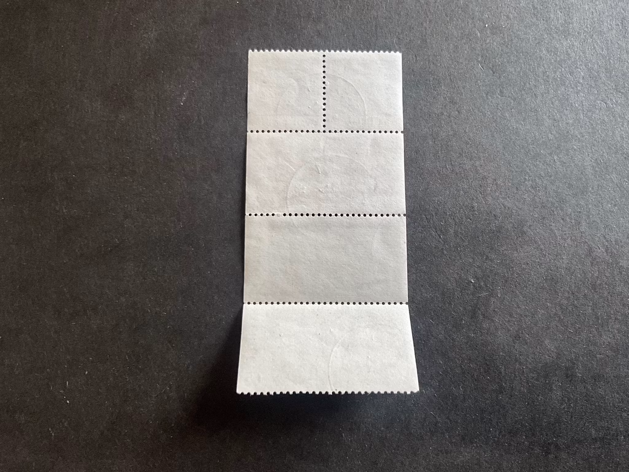 Gotlöndska stenmästare facit nr 734-737 i stämplat block