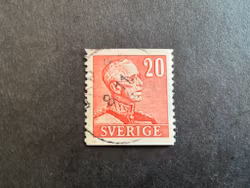 Gustaf V facit 276 A med streck i I:et i SVERIGE