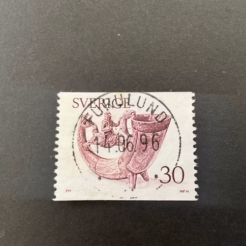 Dryckeshorn facit 973 lyxstämplat FURULUND