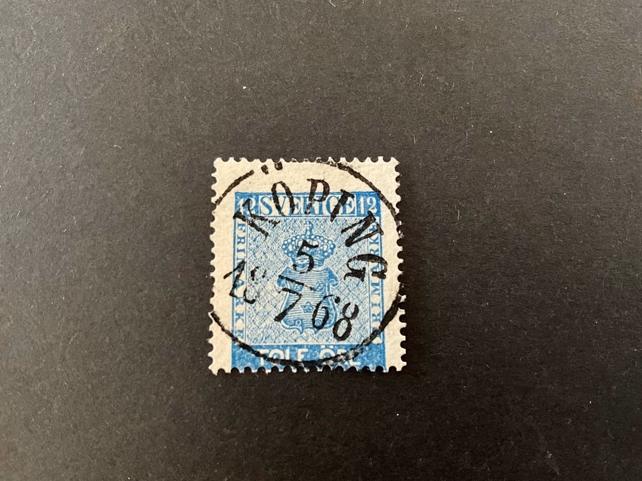 Vapentyp facit nr 9 praktstämplat KÖPING