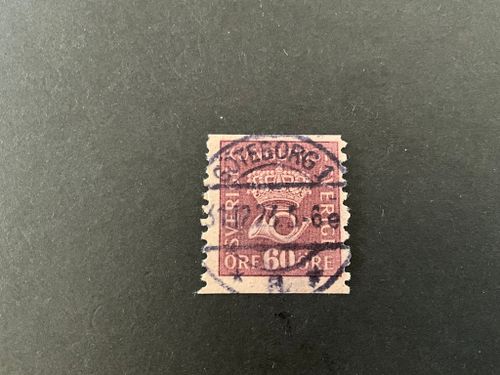 Postemblem facit nr 162 lyxstämplat GÖTEBORG 1