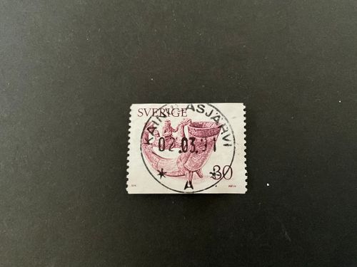 Dryckeshorn facit 973 lyxstämplat KAINULASJÄRVI