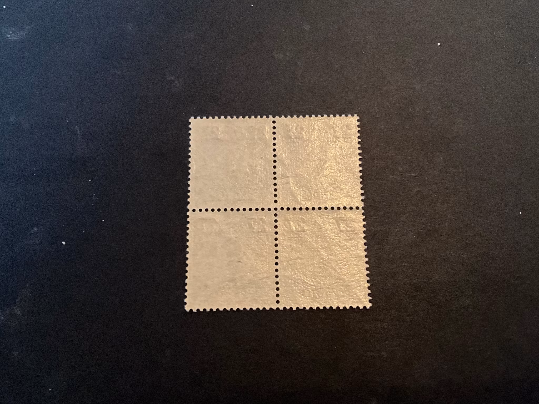 Gustaf V provisorier facit nr 102 postfriskt 4-block