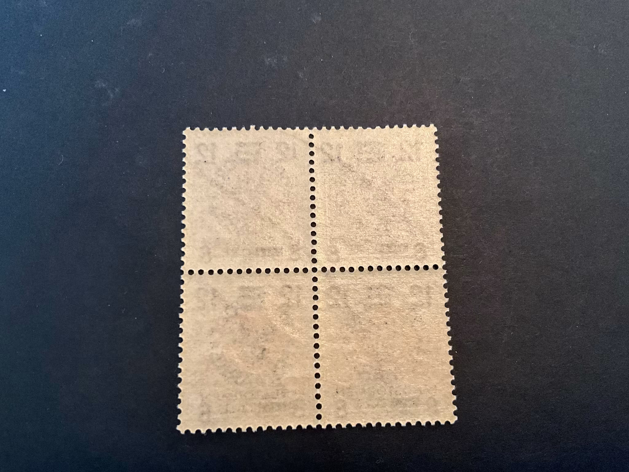 Landstormen III facit nr 132 postfriskt 4-block