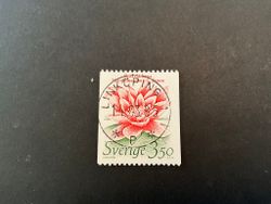 Levande natur facit nr 1342 lyxstämplat LINKÖPING 1