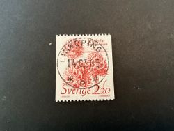 Levande natur facit nr 1341 lyxstämplat LINKÖPING 1