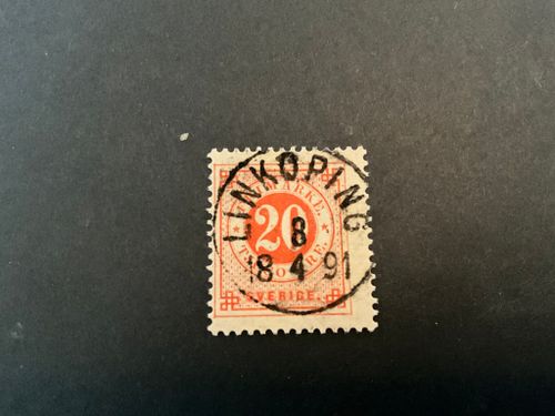 Ringtyp ph facit nr 46 lyxstämplat LINKÖPING