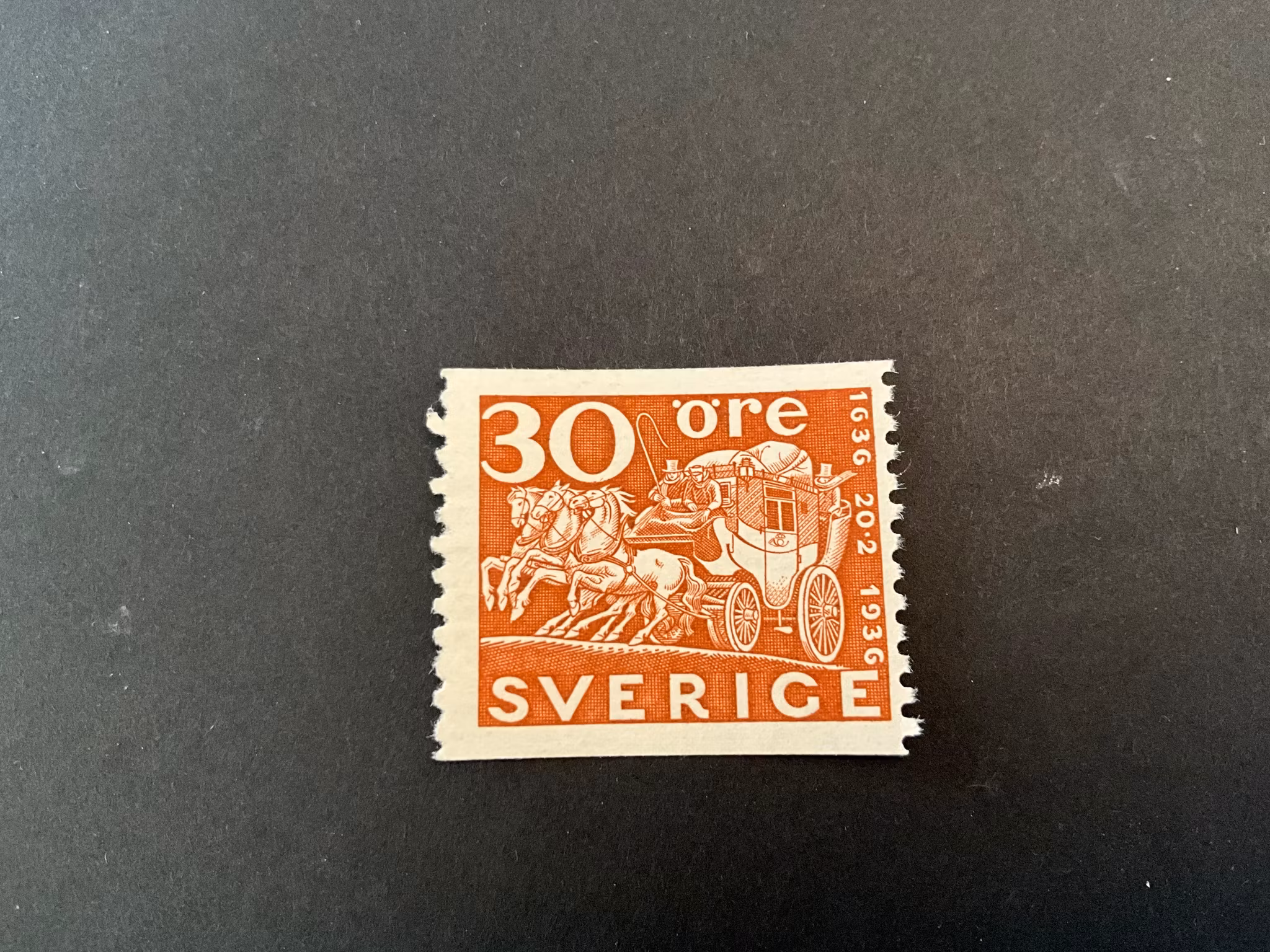 Postverket facit nr 251 postfriskt märke