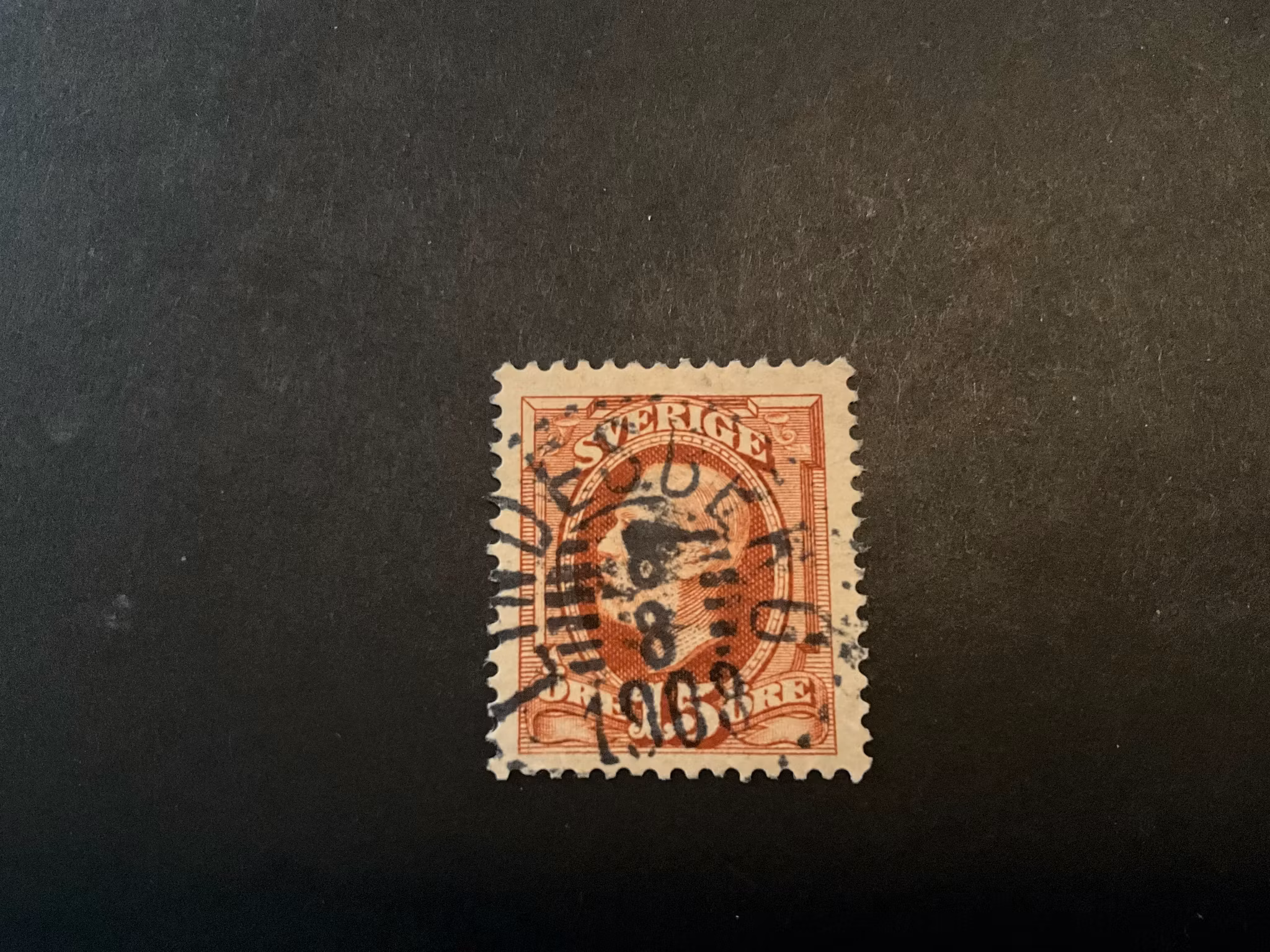 Oscar II facit 55 praktstämplat LINDESBERG