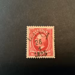 Oscar II facit 54 praktstämplat LAXÅ