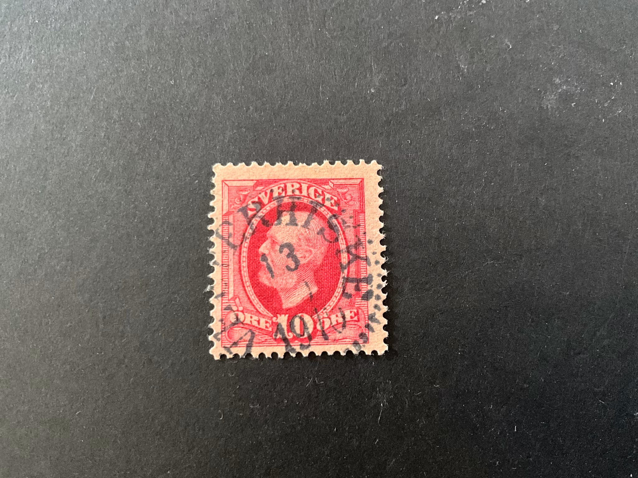 Oscar II facit 54 praktstämplat VESTERHISKE