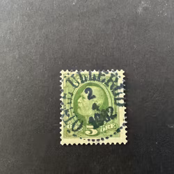 Oscar II facit 52 praktstämplat ÖFRE ULLERUD