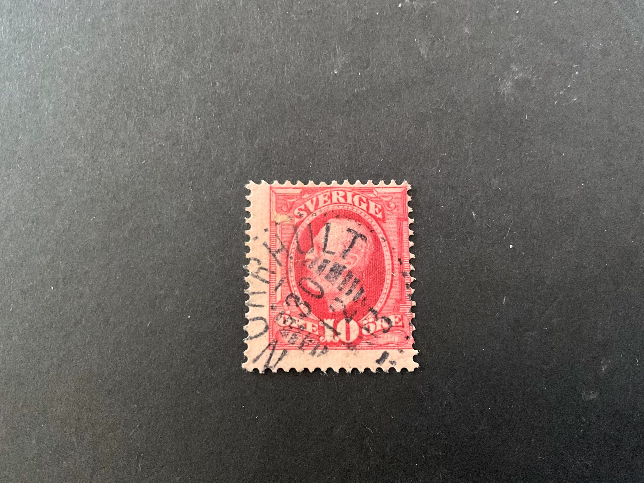 Oscar II facit 54 praktstämplat NORRHULT