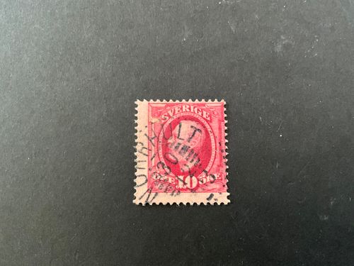 Oscar II facit 54 praktstämplat NORRHULT