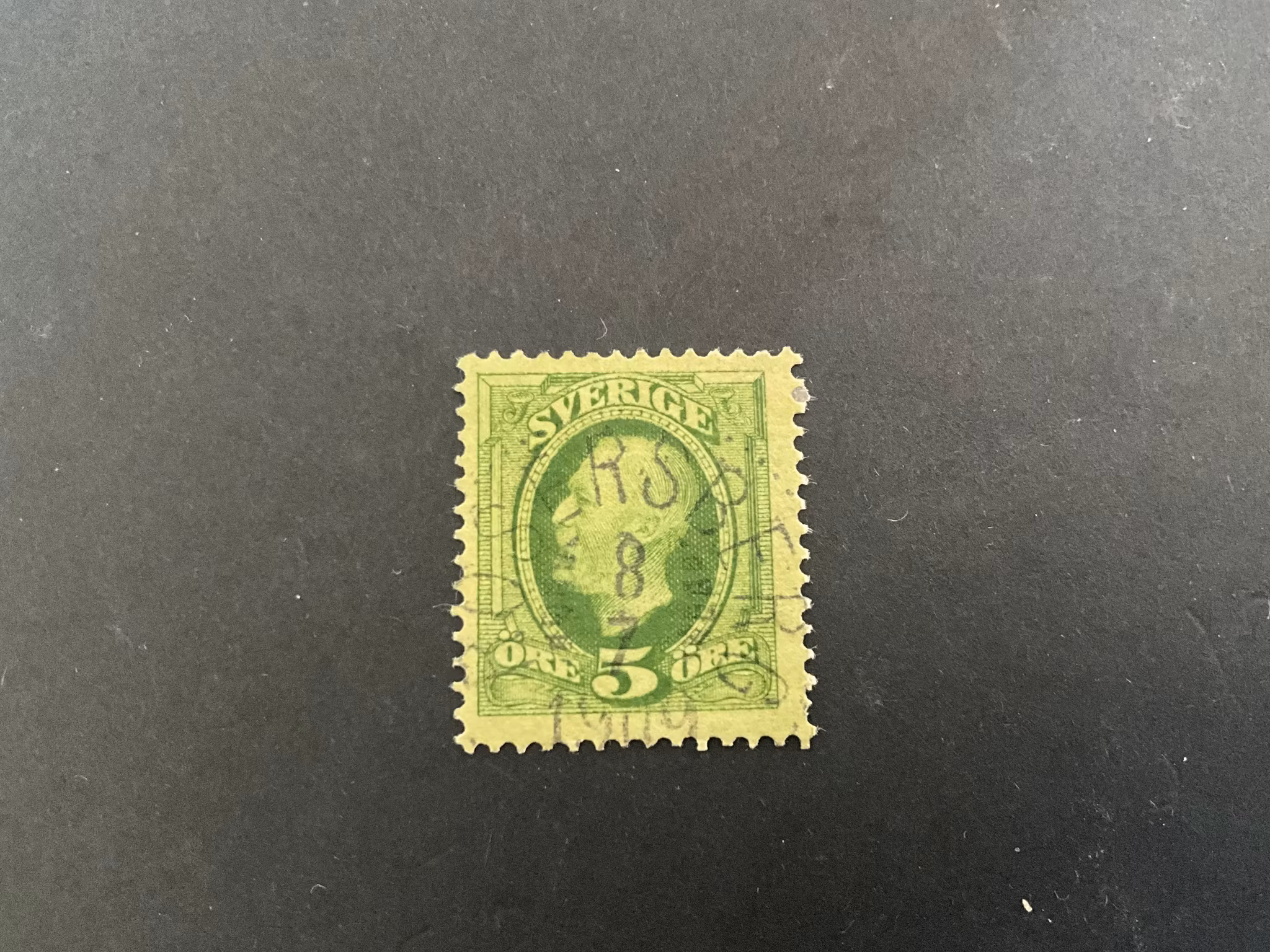 Oscar II facit 52 praktstämplat ROSERSBERG