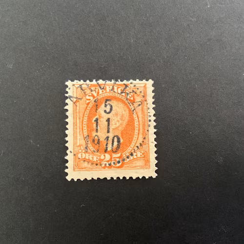 Oscar II facit 57 praktstämplat ARVIKA