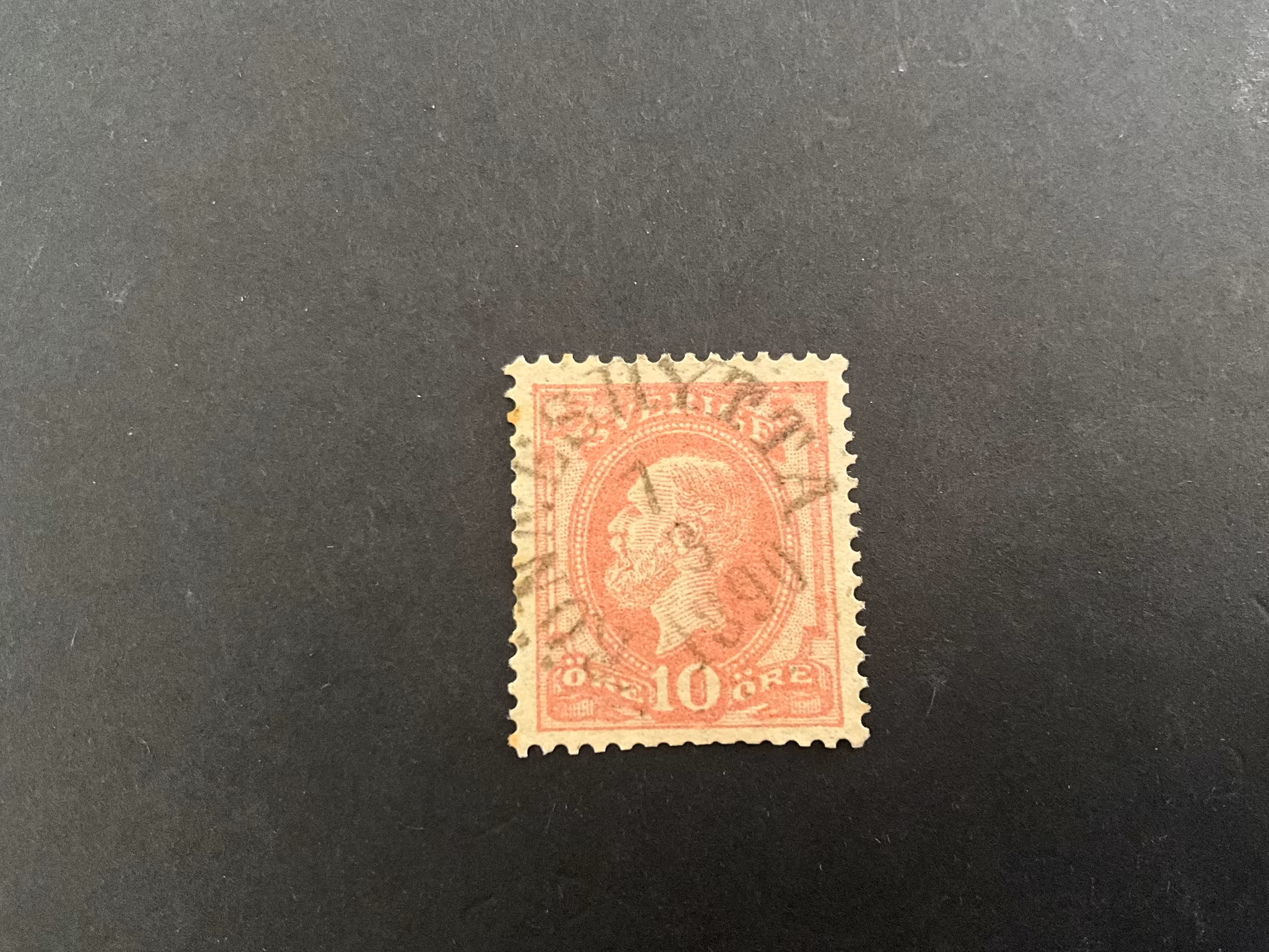 Oscar II facit nr 45 praktstämplat RÖNNESHYTTA