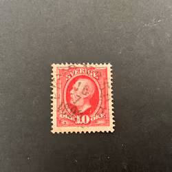 Oscar II facit 54 praktstämplat PKXP No 52 C