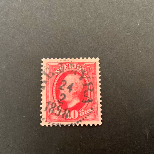 Oscar II facit 54 praktstämplat REJMYRA